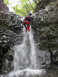 シャワークライミング西丹沢A画像