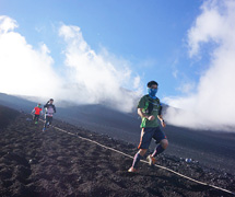 トレイルランニング富士山